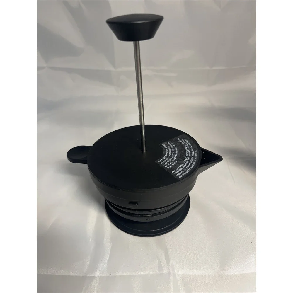 Starbucks Matte Black French Press Coffee Press, 8 Cup Capacity (34oz)